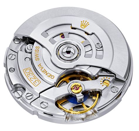 rolex inside movement.